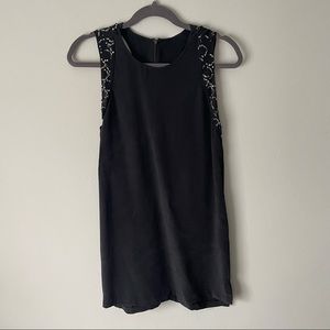 3.1 Phillip Lim - little black beaded dress with pockets, LBD
